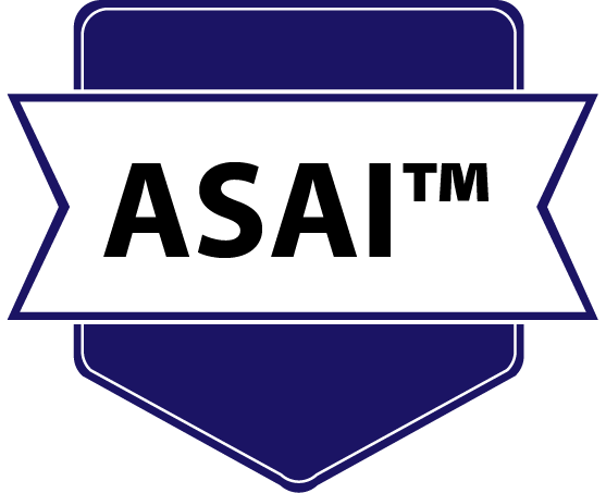 ASAI mini badge